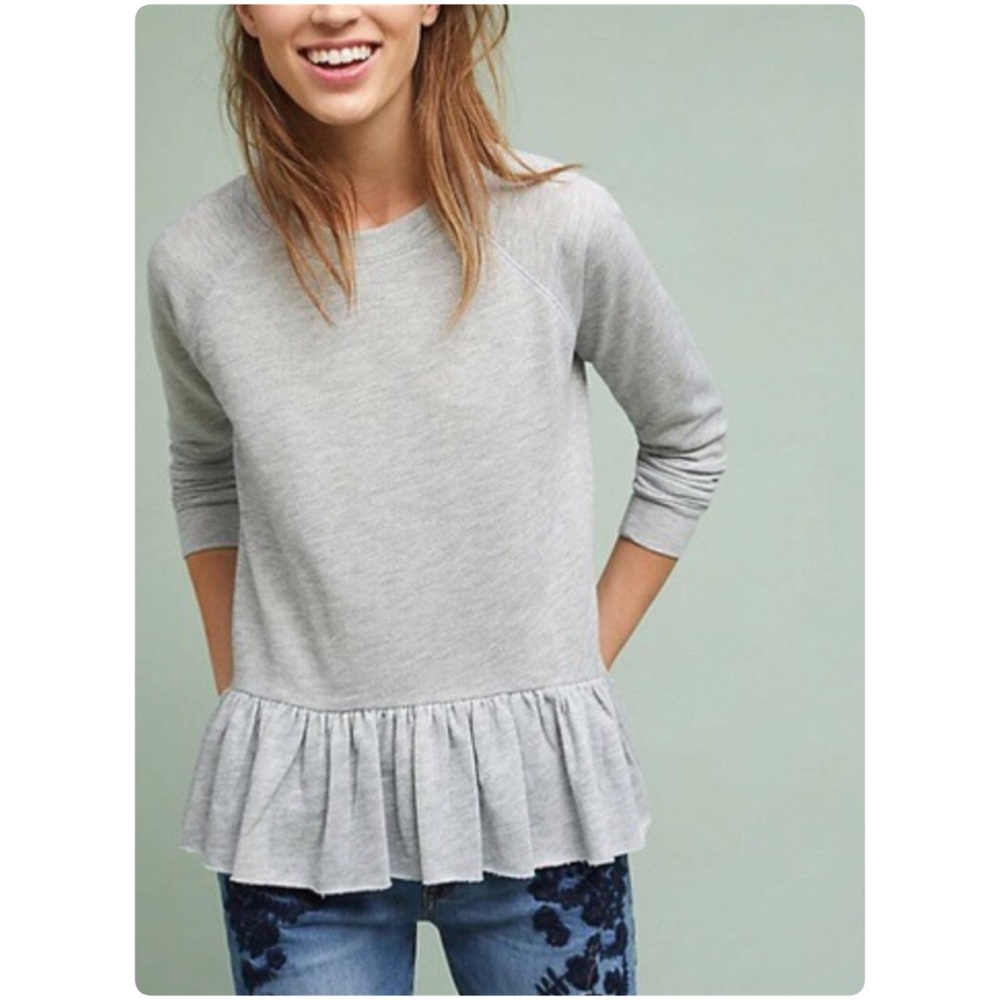 💥PRICE DROP💥 Peplum Sweatshirt
